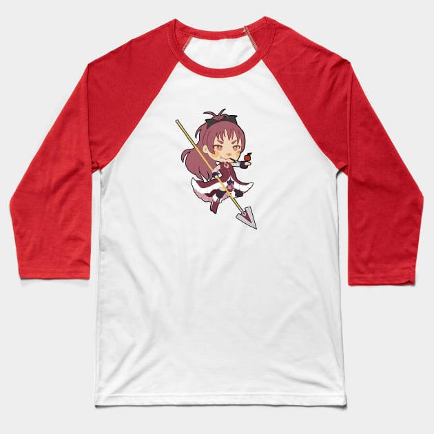 Kyoko Baseball T-Shirt by catscantdraw